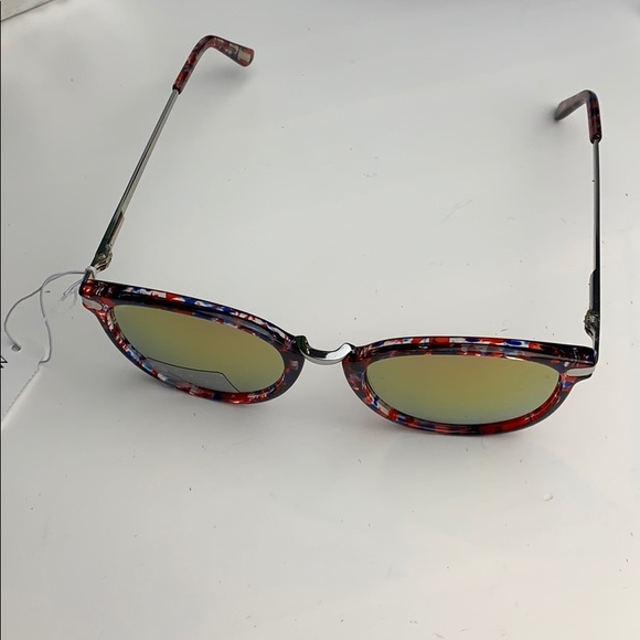 🔥 Last Pair! 🔥 J. Crew Factory Mixed Media Mirrored Sunglasses - Picture 2 of 6
